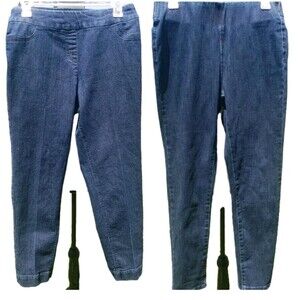 X2 Soft Surroundings Skinny Jeans Womens Small Ultimate Denim Pull On Mid Rise